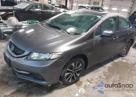 2015 Honda Civic Ex from USA, damaged, VIN 19XFB2F89FE030465
